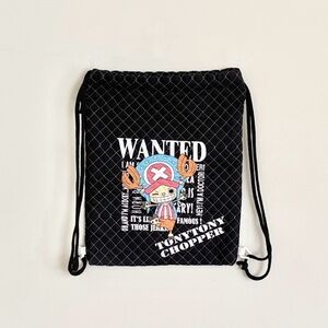 RARE Toei ONE PIECE 20th Anniversary Chopper Quilted Anime Drawstring Backpack
